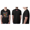 Picture of Design 2 - Men's CVC V-Neck T-Shirt