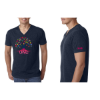 Picture of Design 4 - Men's CVC V-Neck T-Shirt